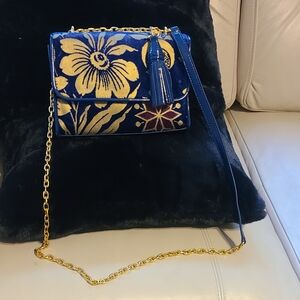 Tory Burch Velvet Crossbody Bag